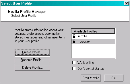 mozilla mail POP screenshot